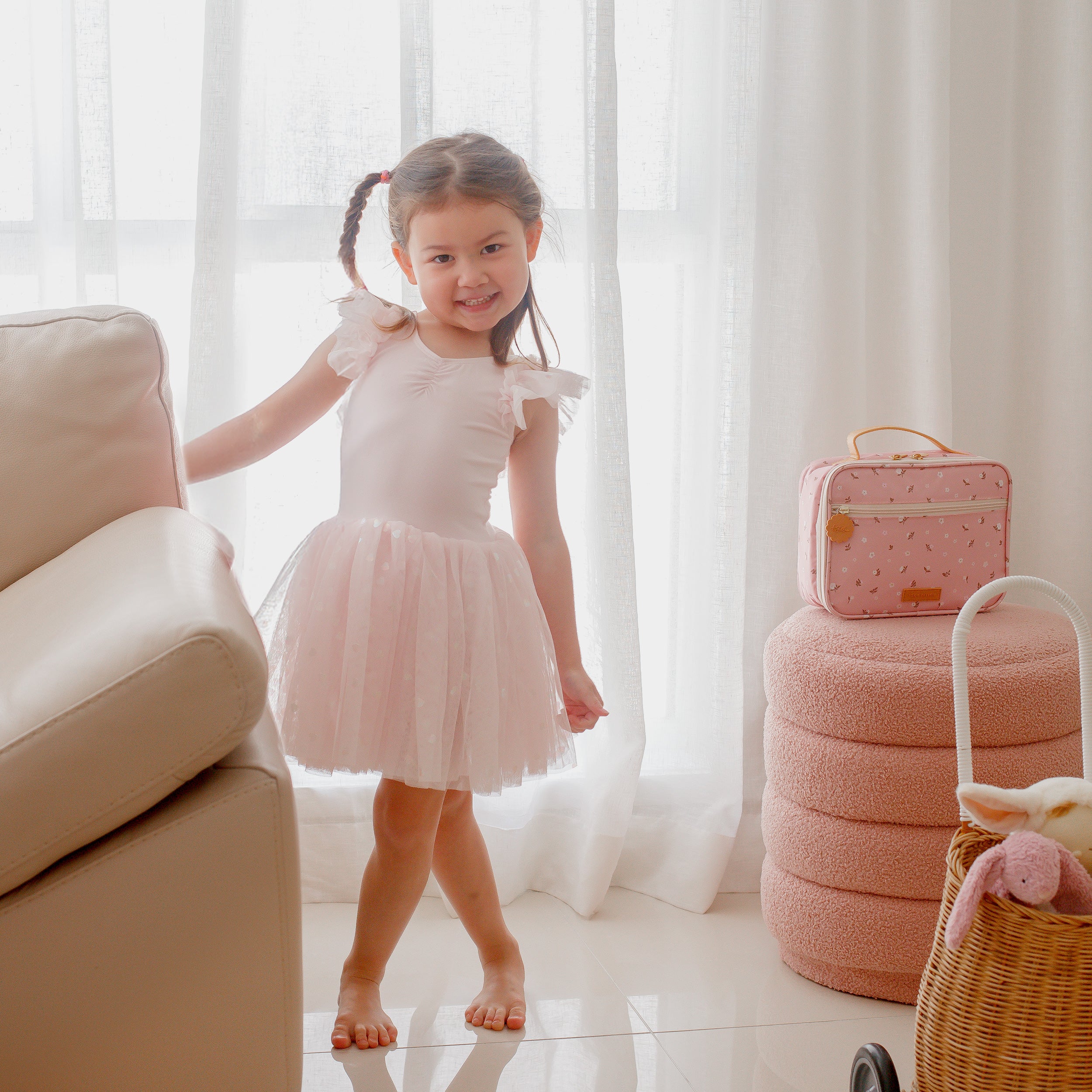 Dusty Roses Mini Lunch Bag