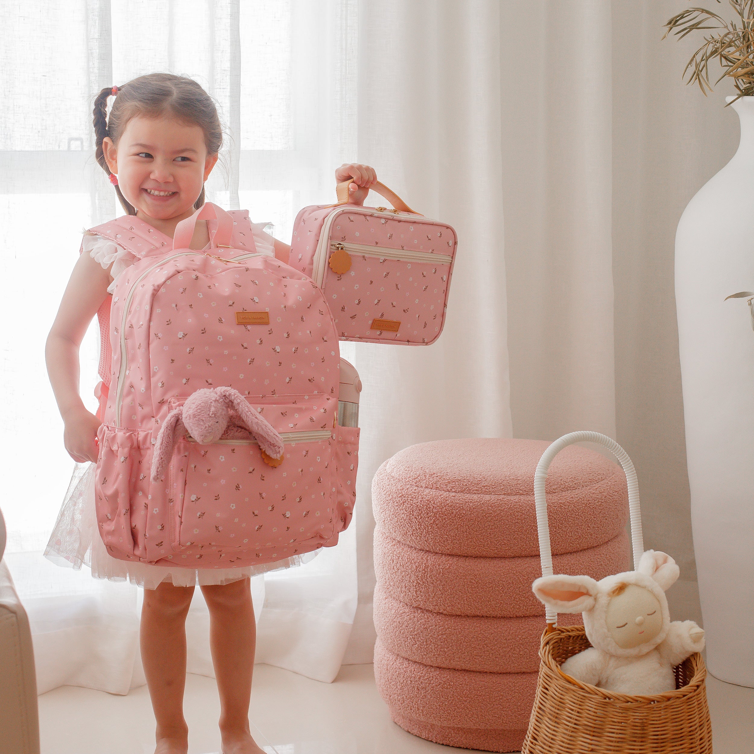 Dusty Roses Mini Lunch Bag