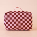 Cherry Check Large Lunch Bag - PRE-ORDER (JUNE)