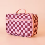 Cherry Check Large Lunch Bag - PRE-ORDER (JUNE)