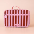 Burgundy Stripe Large Lunch Bag - PRE-ORDER (APRIL)