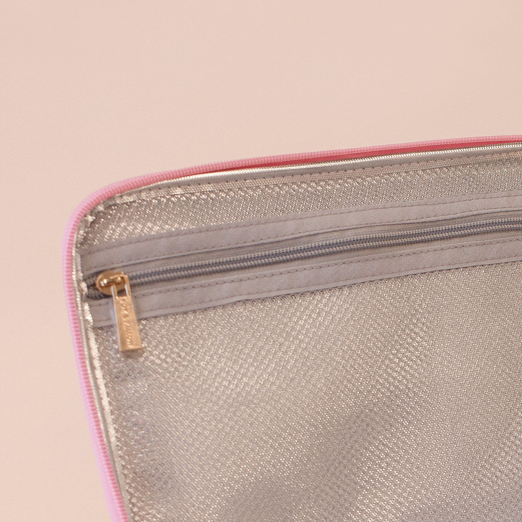 Burgundy Stripe Large Lunch Bag - PRE-ORDER (APRIL)