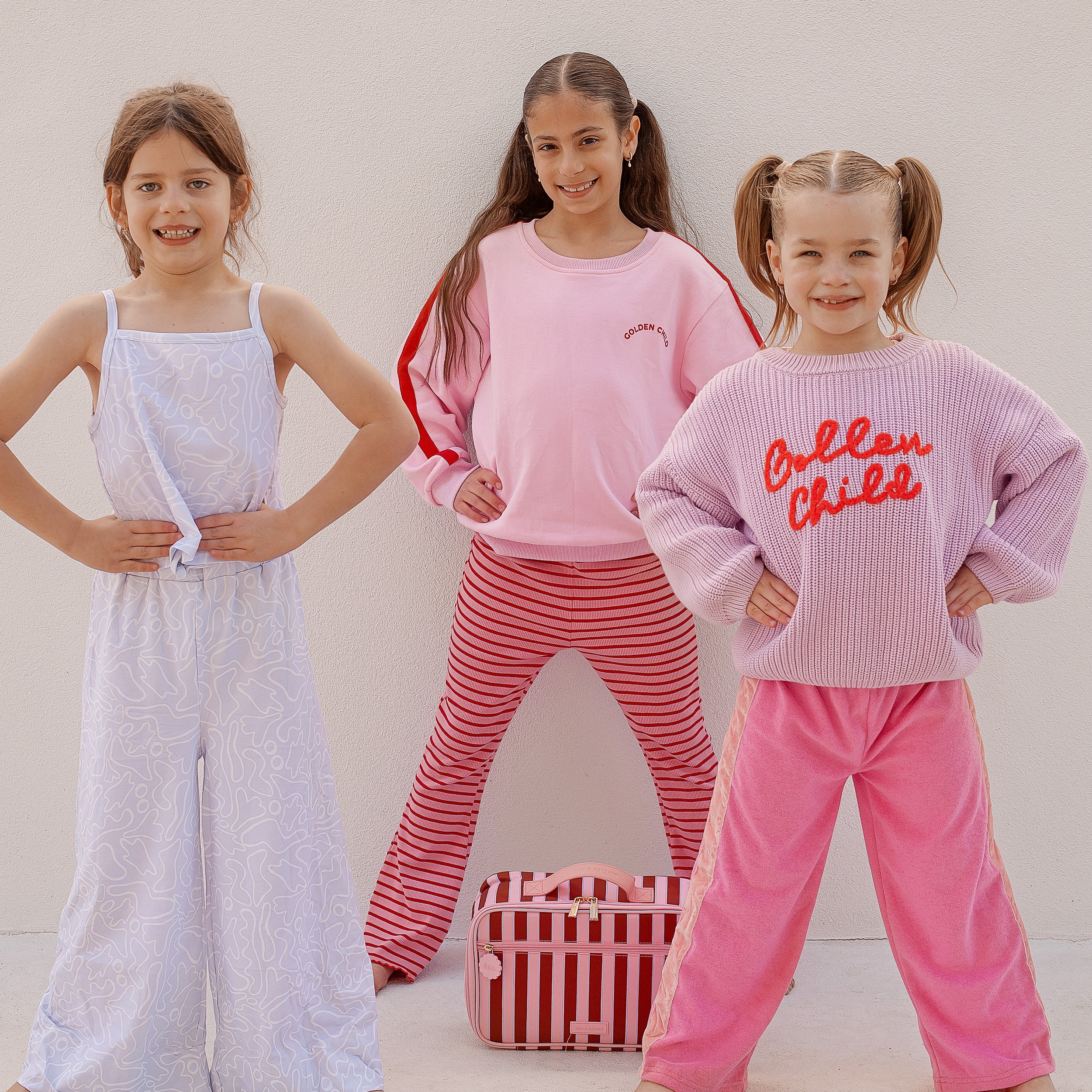 Burgundy Stripe Large Lunch Bag - PRE-ORDER (APRIL)