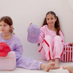 Burgundy Stripe Large Lunch Bag - PRE-ORDER (APRIL)