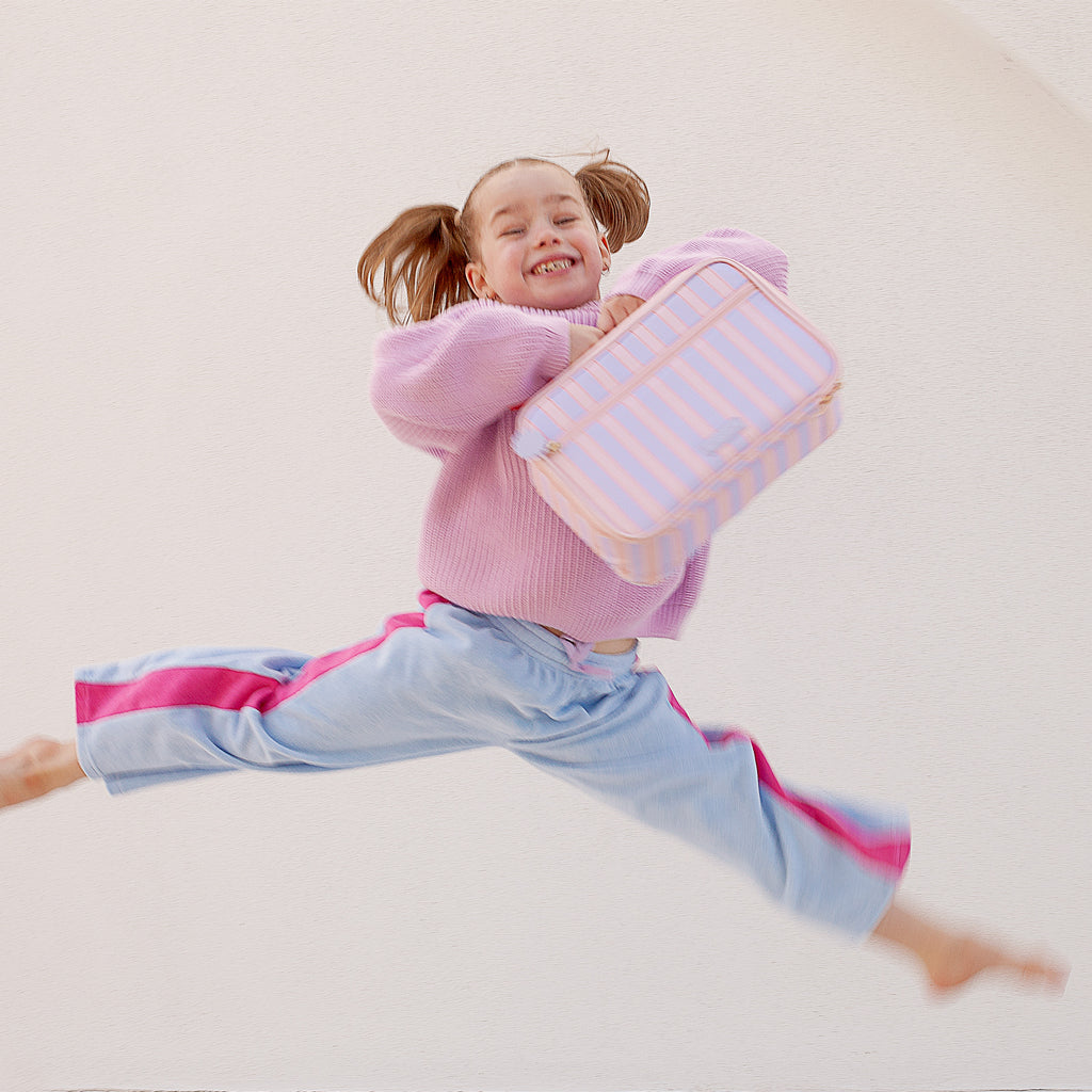 Powder Stripe Large Lunch Bag - PRE-ORDER (APRIL)