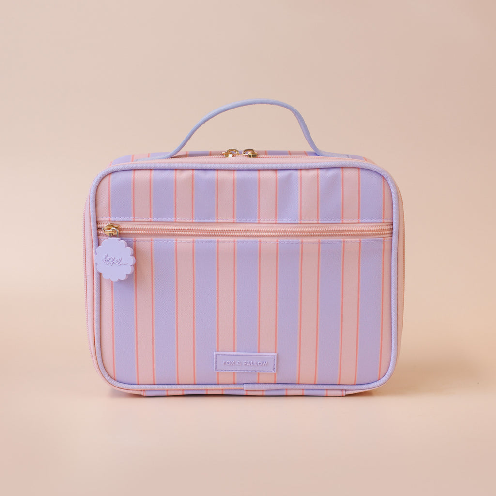 Powder Stripe Mini Lunch Bag