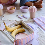 Powder Stripe Mini Lunch Bag