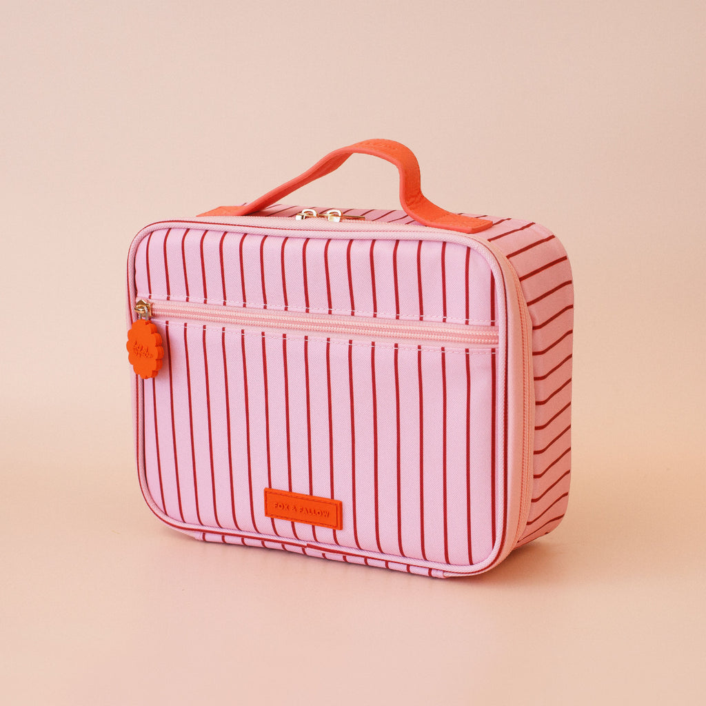 Strawberry Stripe Mini Lunch Bag