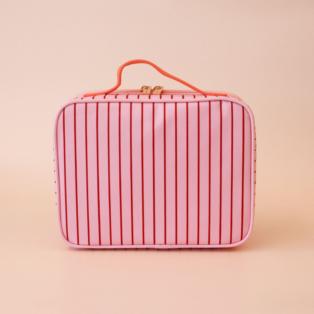 Strawberry Stripe Mini Lunch Bag