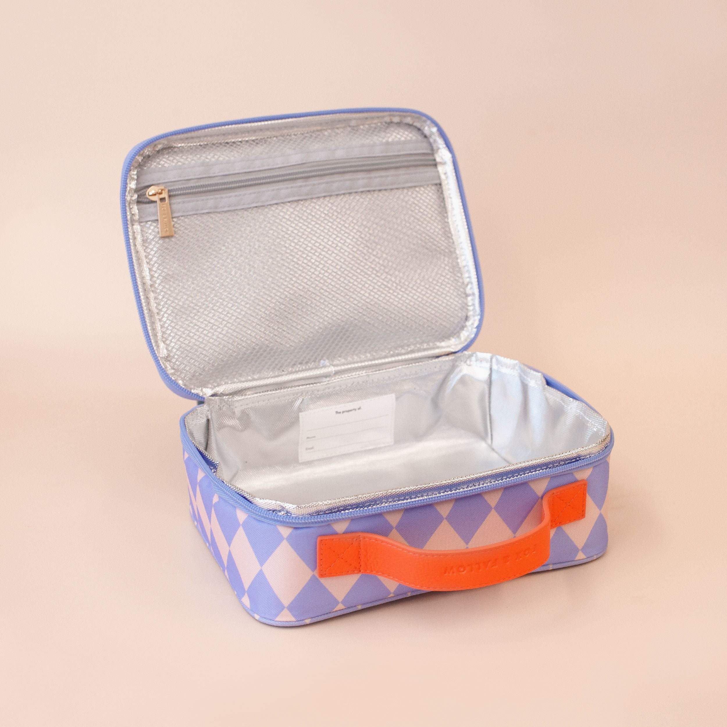 Blue Diamonds Mini Lunch Bag