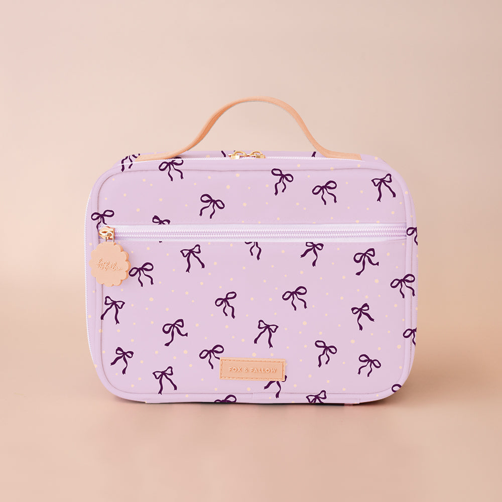 Violet Ribbons Mini Lunch Bag - PRE-ORDER (OCTOBER)
