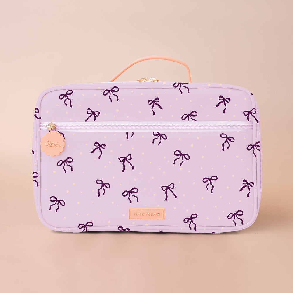 Violet Ribbons Large Lunch Bag - PRE-ORDER (OCTOBER)