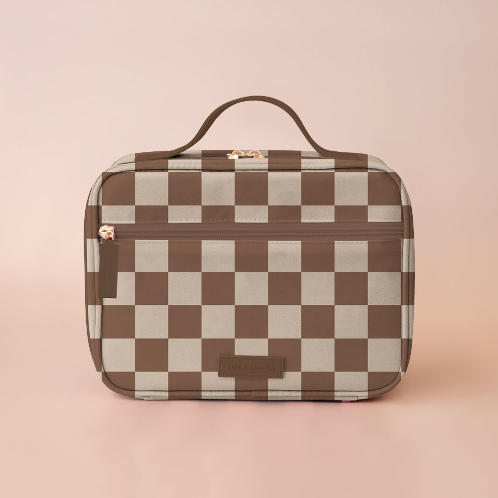 Walnut Check Mini Lunch Bag - PRE-ORDER (OCTOBER)