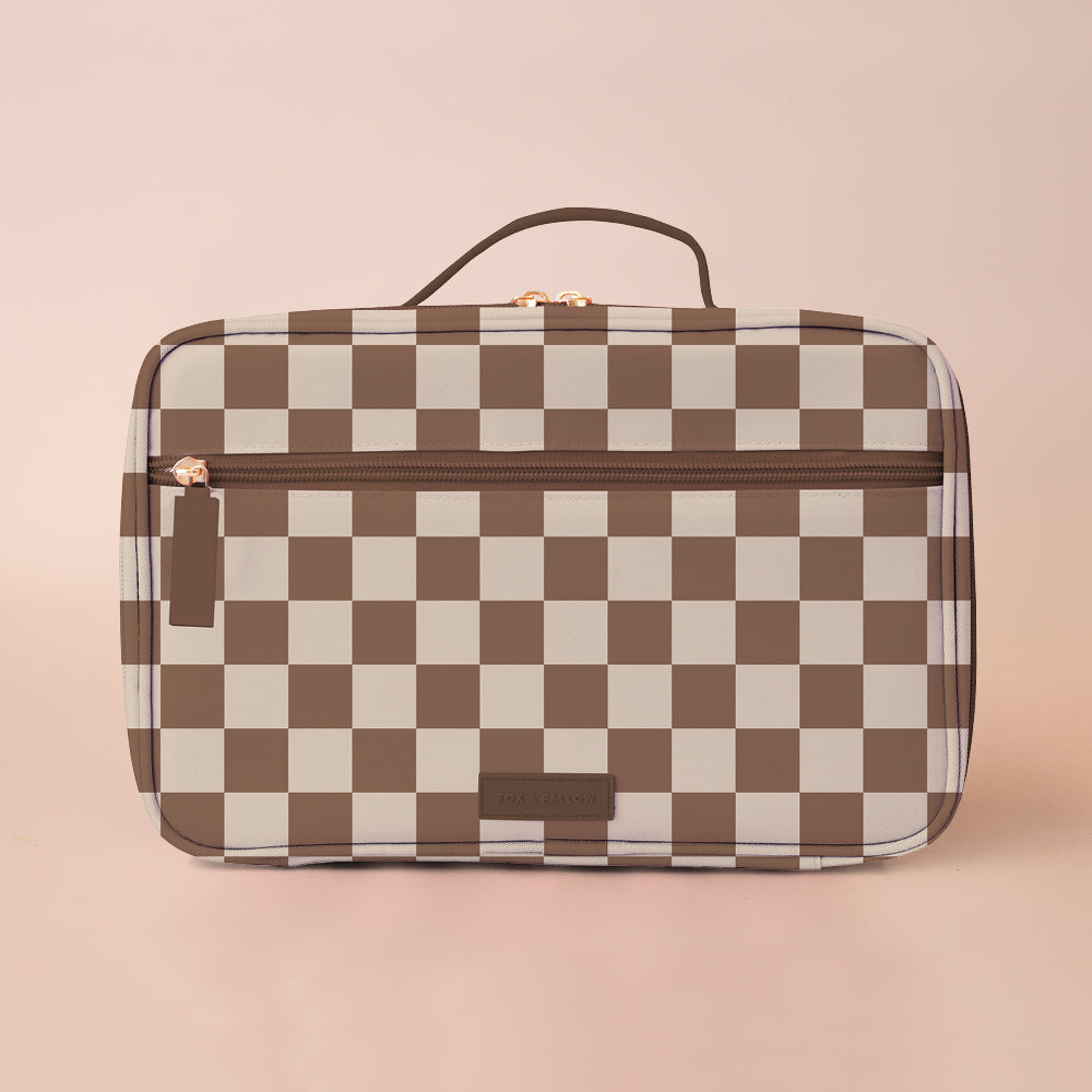 Walnut Check Large Lunch Bag - PRE-ORDER (OCTOBER)