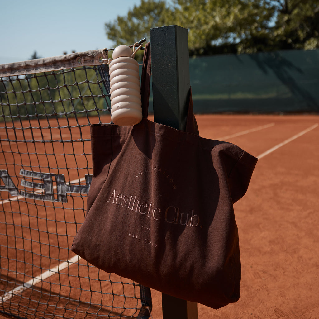 F&F Aesthetic Club Weekend Bag - Chocolate - PRE-ORDER (OCTOBER)
