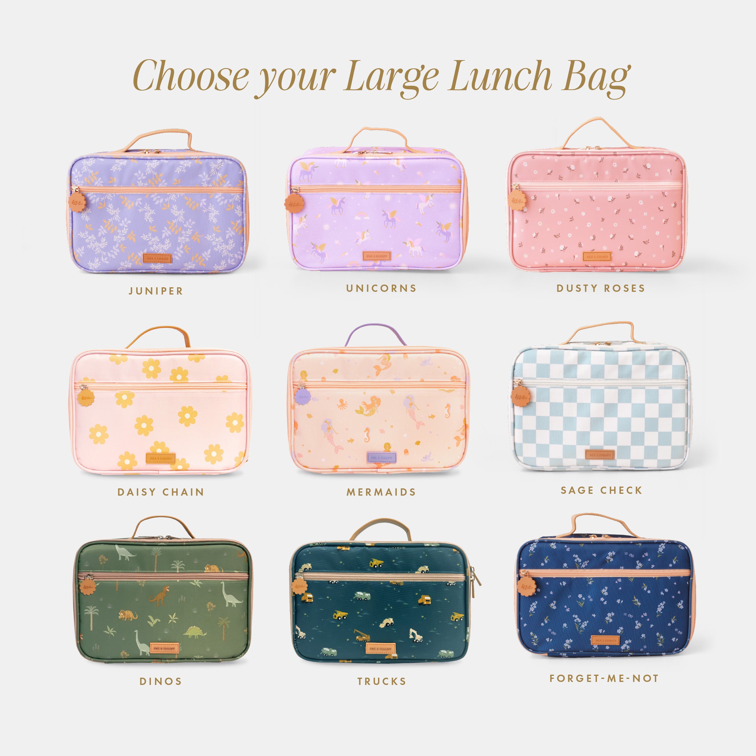 Lunch Bag Trio Bundle (Large)