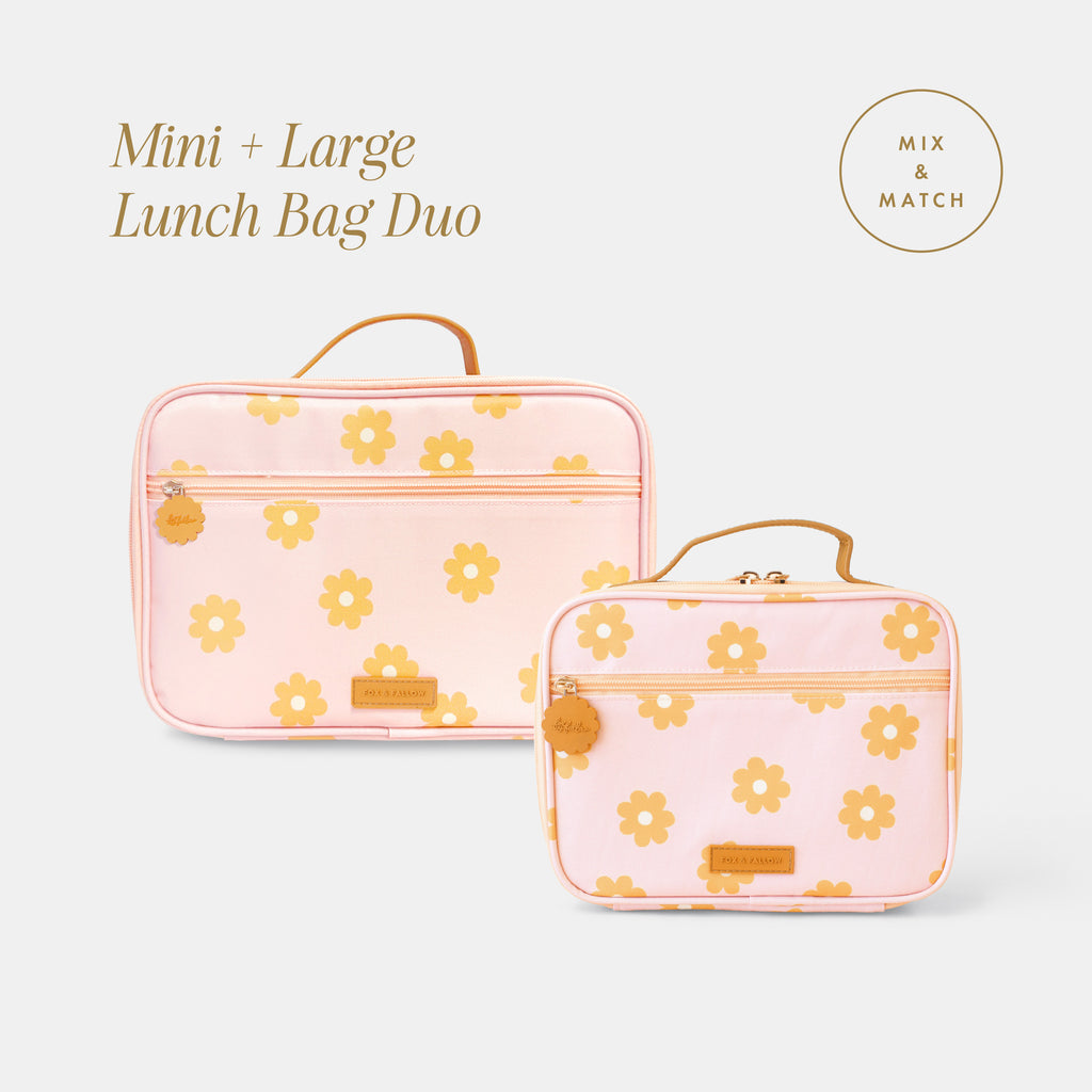 Mini + Large Lunch Bag Duo