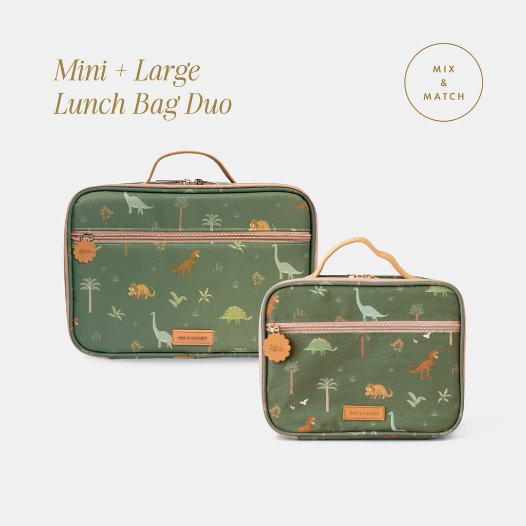 Mini + Large Lunch Bag Duo