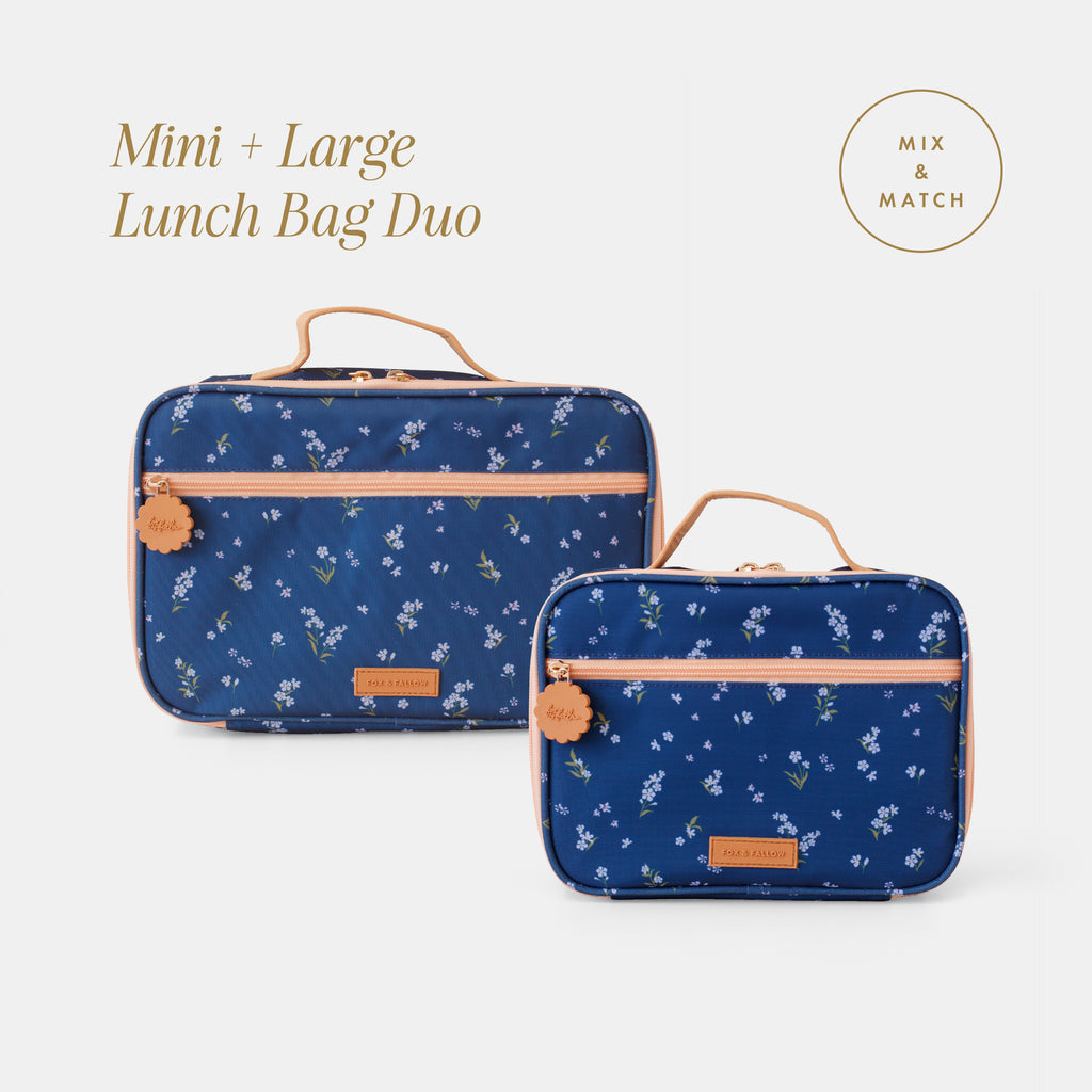 Mini + Large Lunch Bag Duo