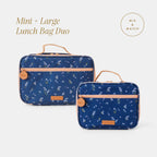 Mini + Large Lunch Bag Duo