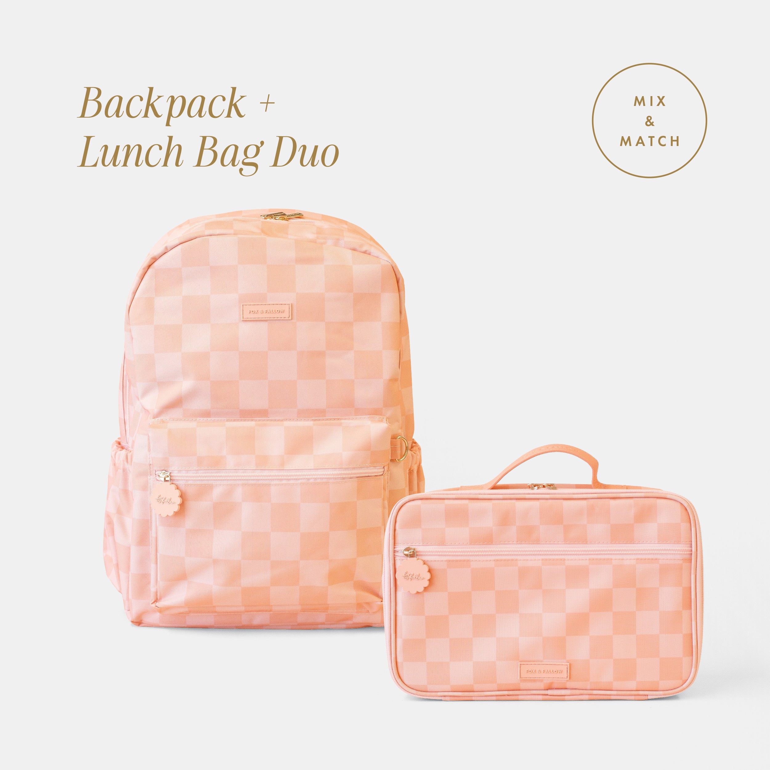 Backpack + Lunch Bag Duo Bundle
