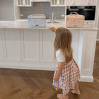 Ocean Creatures Sky Large Lunch Bag