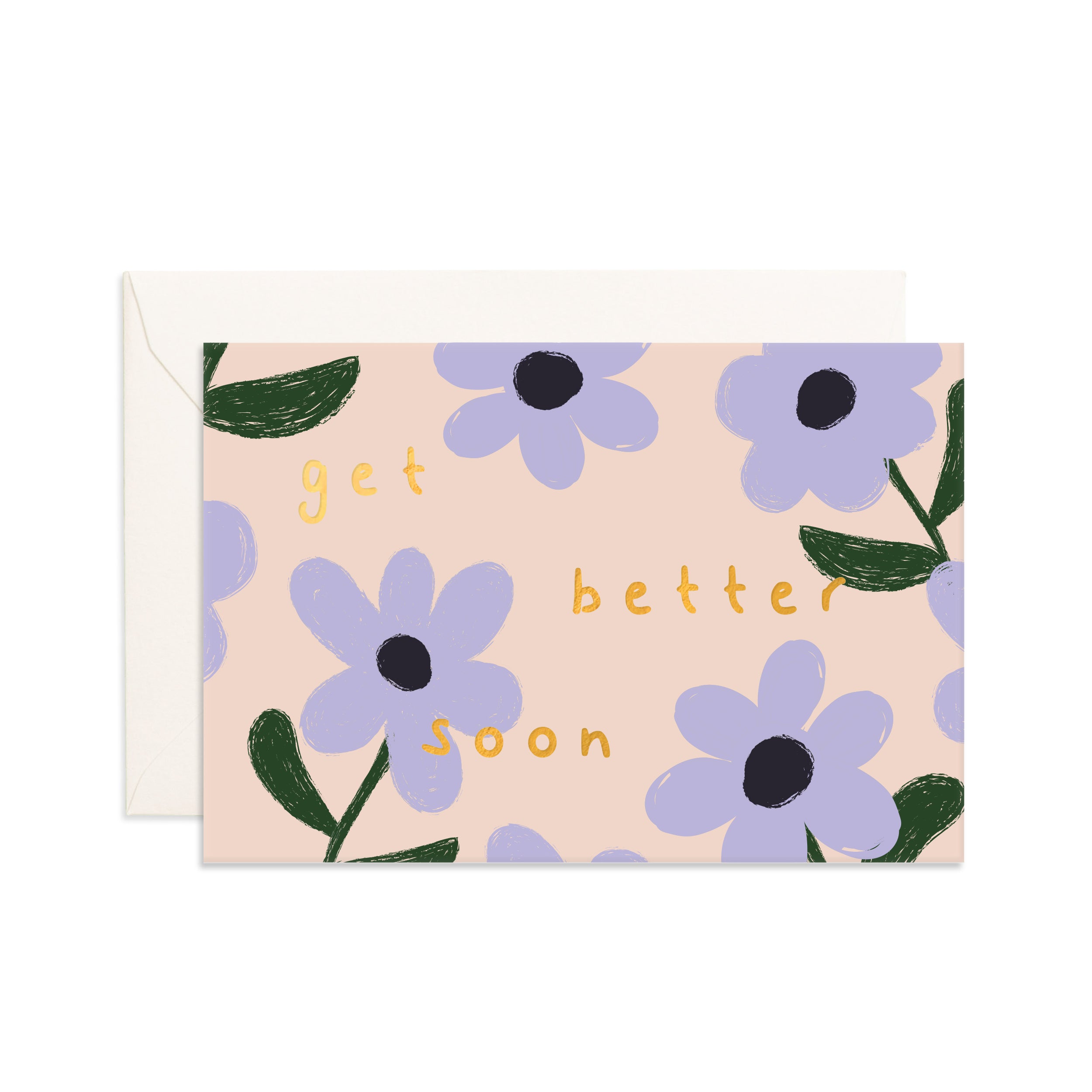 Get Better Soon Daisies Mini Greeting Card