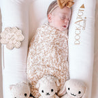 Golden Vines Organic Muslin Wrap Swaddle