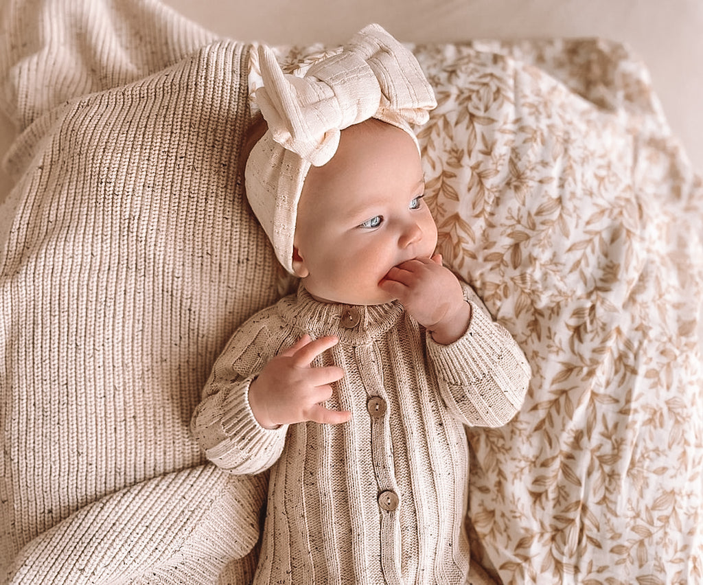 Golden Vines Organic Muslin Wrap Swaddle