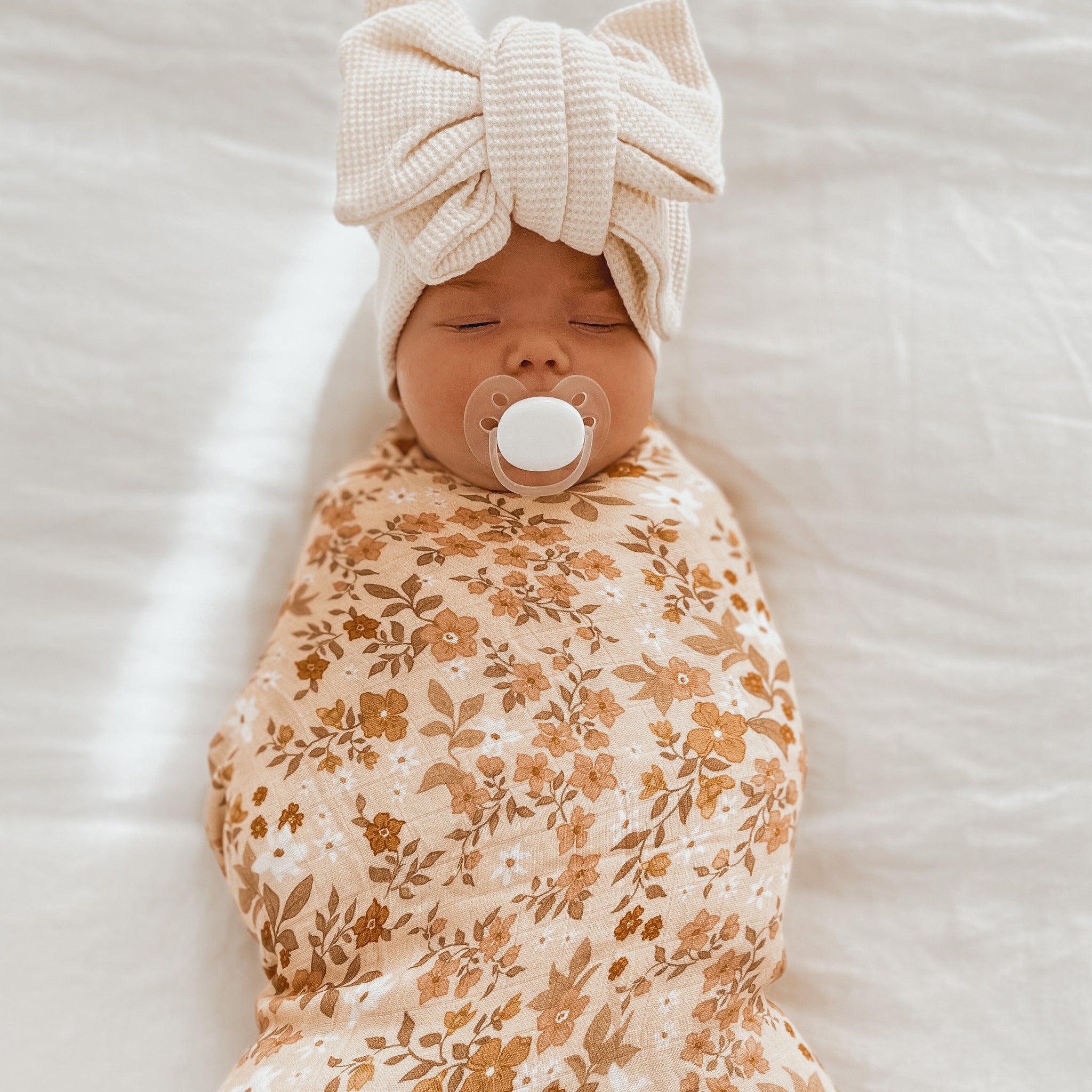 Sweet Pea Organic Muslin Wrap Swaddle Fox & Fallow