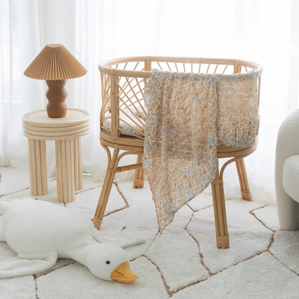 Broderie Organic Muslin Wrap Swaddle