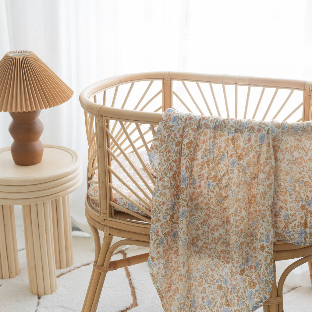 Broderie Organic Muslin Wrap Swaddle