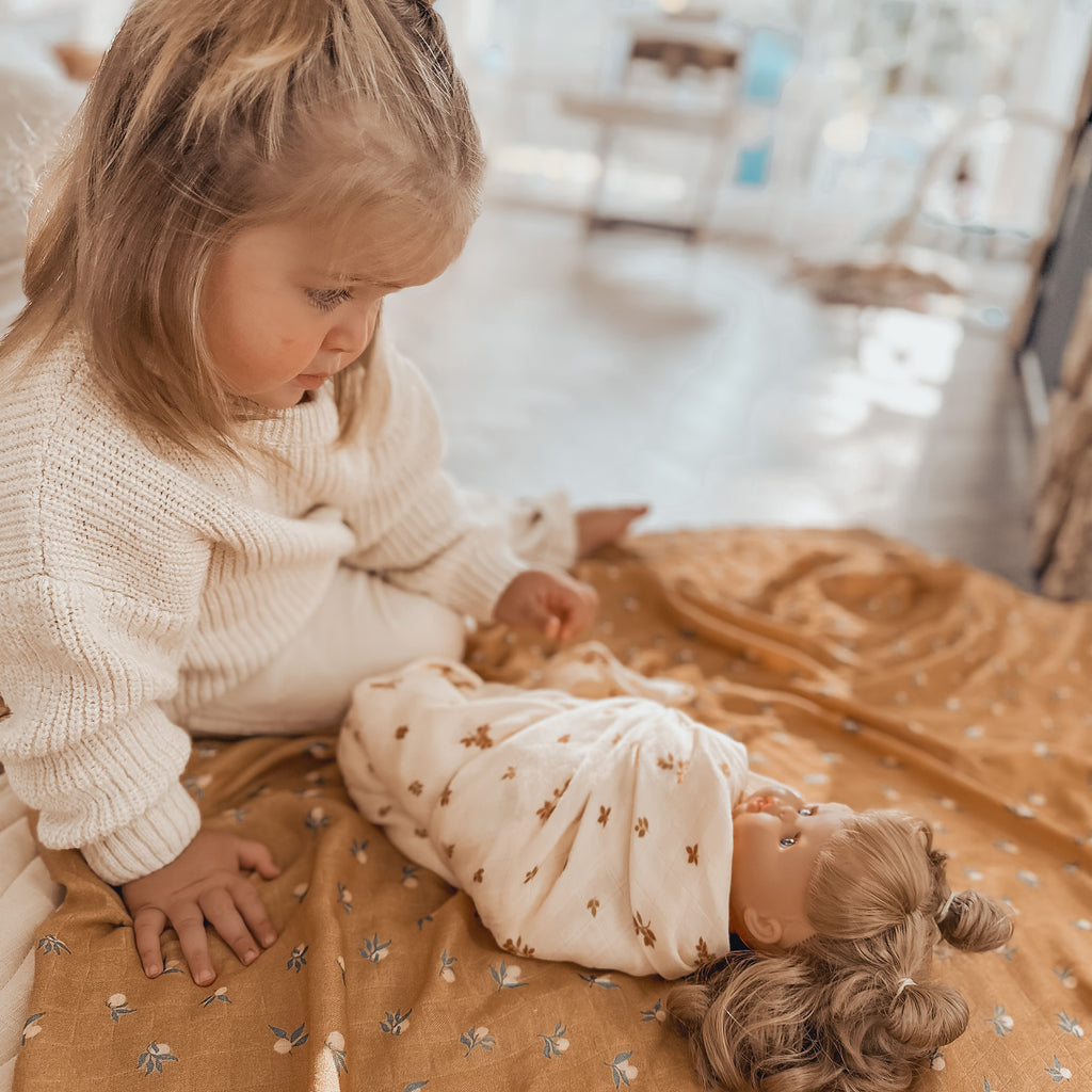 Birch Organic Muslin Wrap Swaddle