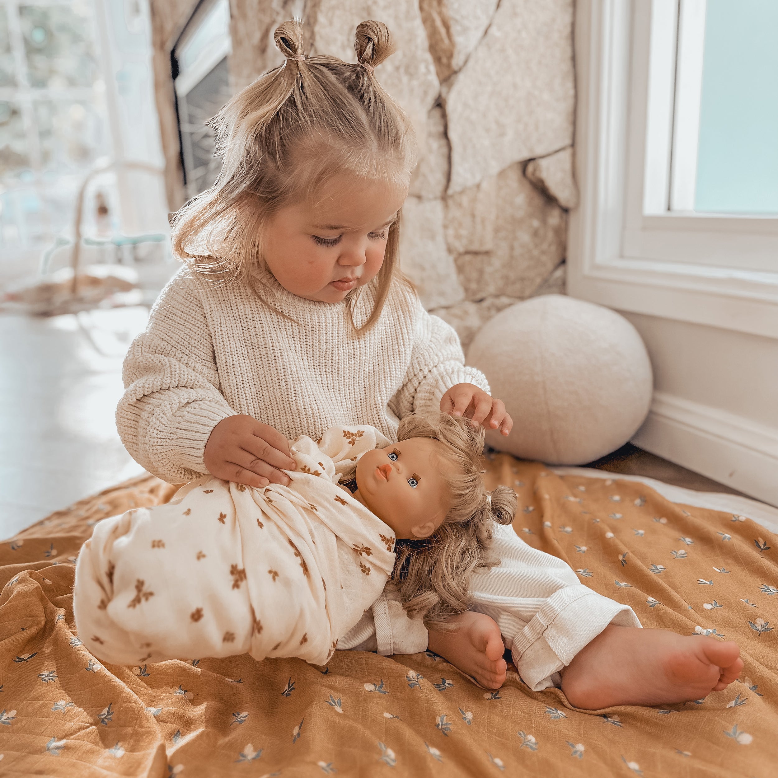 Birch Organic Muslin Wrap Swaddle