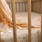 Mermaids Organic Muslin Wrap Swaddle - SECONDS