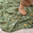 Dinos Organic Muslin Wrap Swaddle - PRE-ORDER (APRIL)