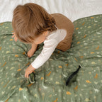 Dinos Organic Muslin Wrap Swaddle - PRE-ORDER (APRIL)