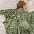 Dinos Organic Muslin Wrap Swaddle - PRE-ORDER (APRIL)