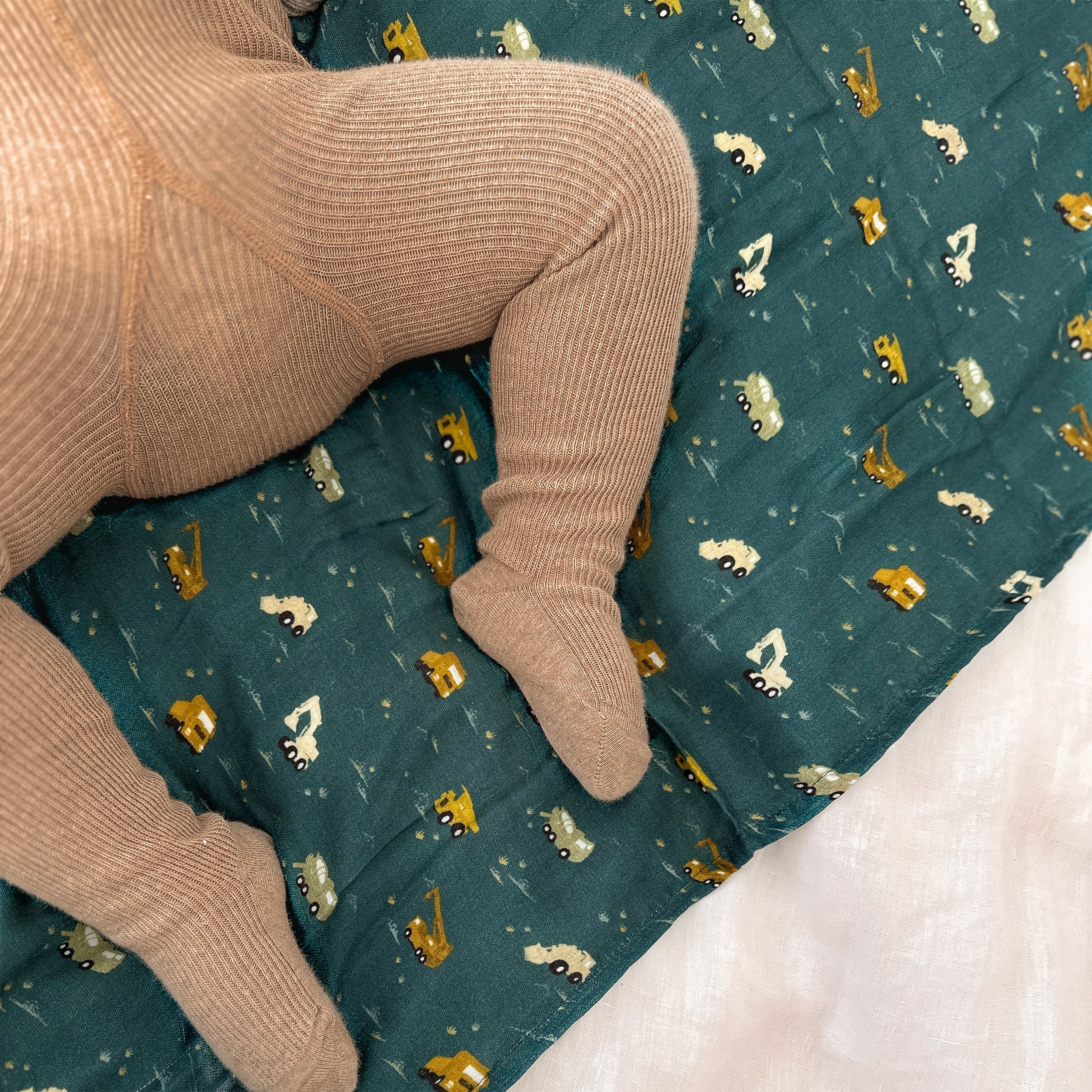 Trucks Organic Muslin Wrap Swaddle