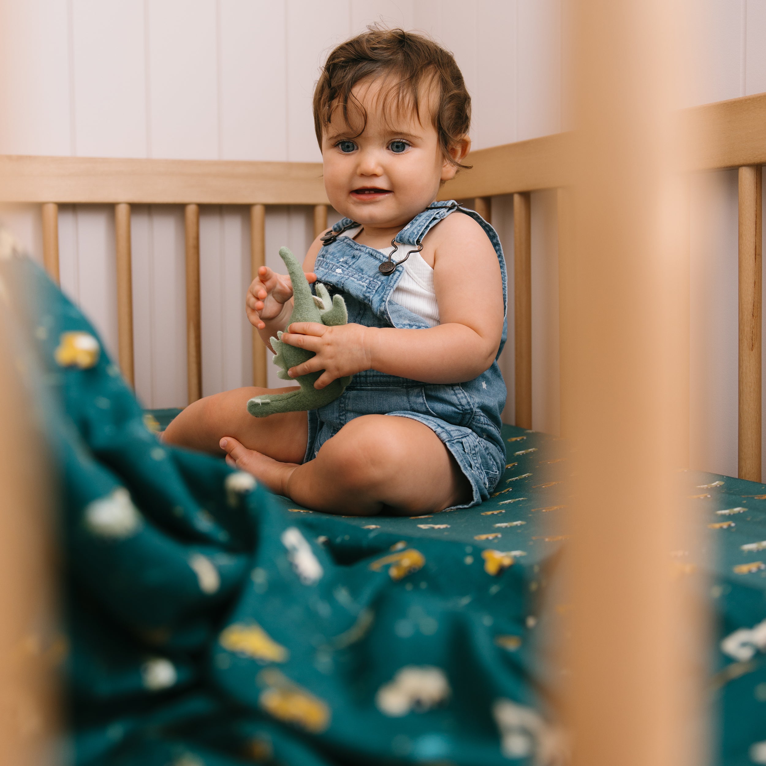 Trucks Organic Fitted Cot Sheet