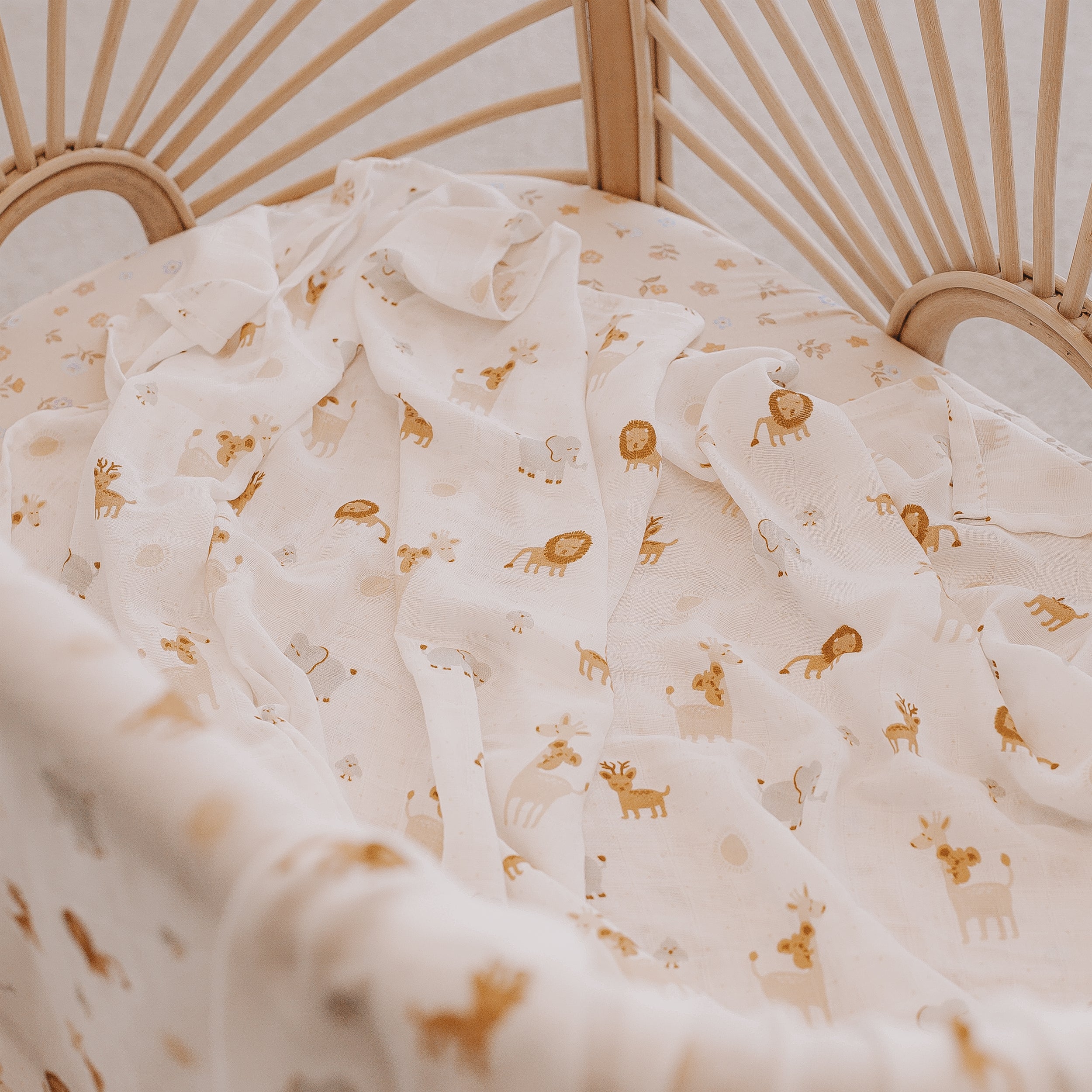 Welcome Party Organic Muslin Wrap Swaddle