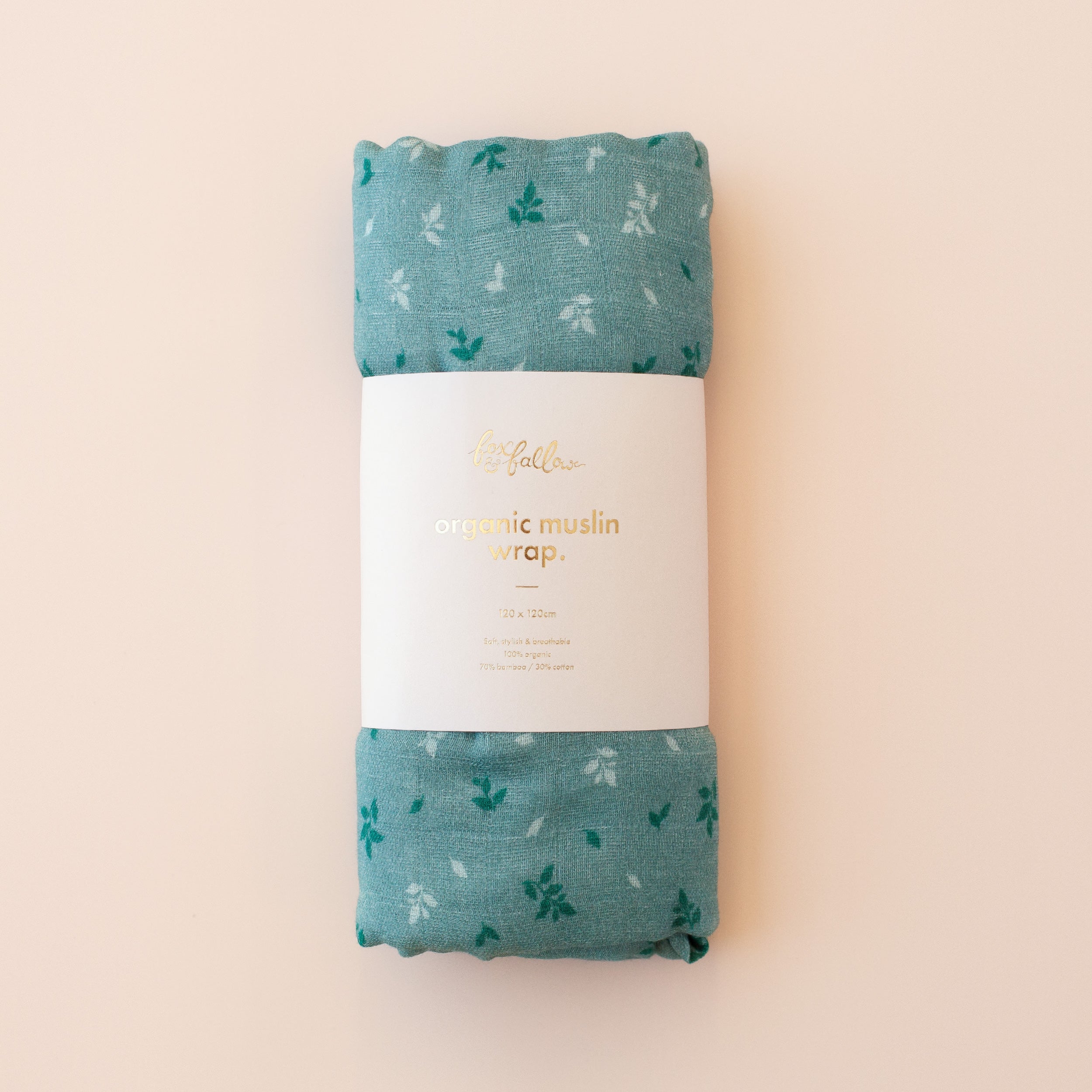 Spruce / Pine Organic Muslin Wrap Set