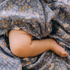 Forest Friends Cornflower Organic Muslin Wrap Swaddle - PRE-ORDER (ARRIVING APRIL)