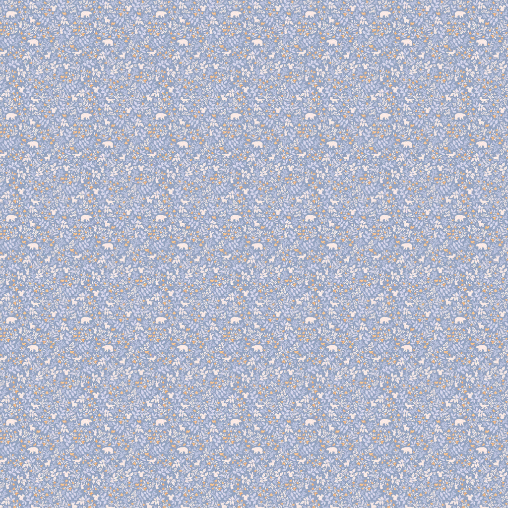 Forest Friends Cornflower Organic Muslin Wrap Swaddle - PRE-ORDER (ARRIVING APRIL)