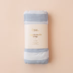 Cloud Stripe Organic Muslin Wrap Swaddle - PRE-ORDER (ARRIVING APRIL)