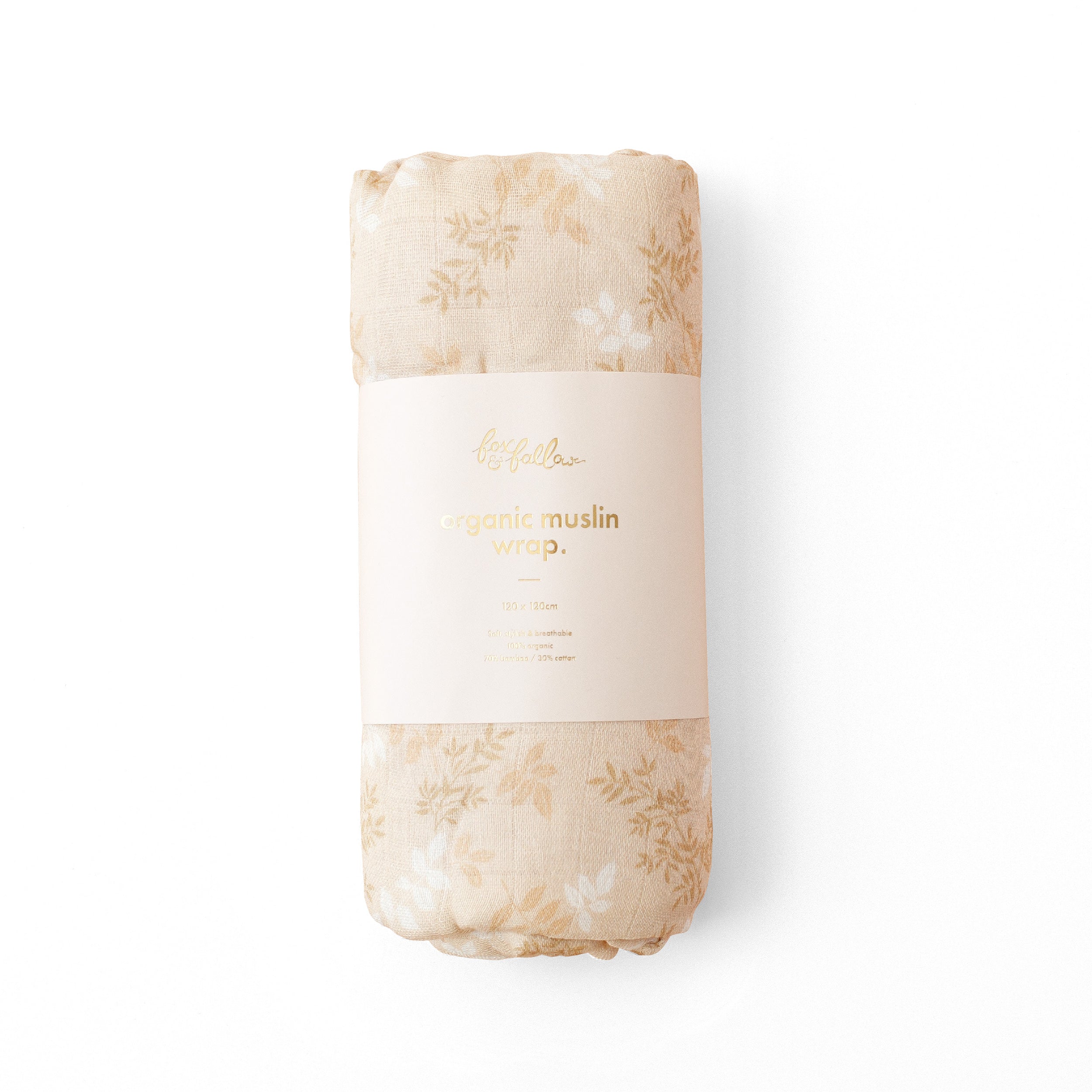 Cedarwood Organic Muslin Wrap Swaddle - PRE-ORDER (ARRIVING APRIL)