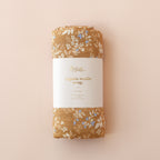 Gold Holly / Forest Friends Caramel Organic Muslin Wrap Set