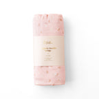 Dusty Roses / Petal Stripe Organic Muslin Wrap Set - PRE-ORDER (MARCH)