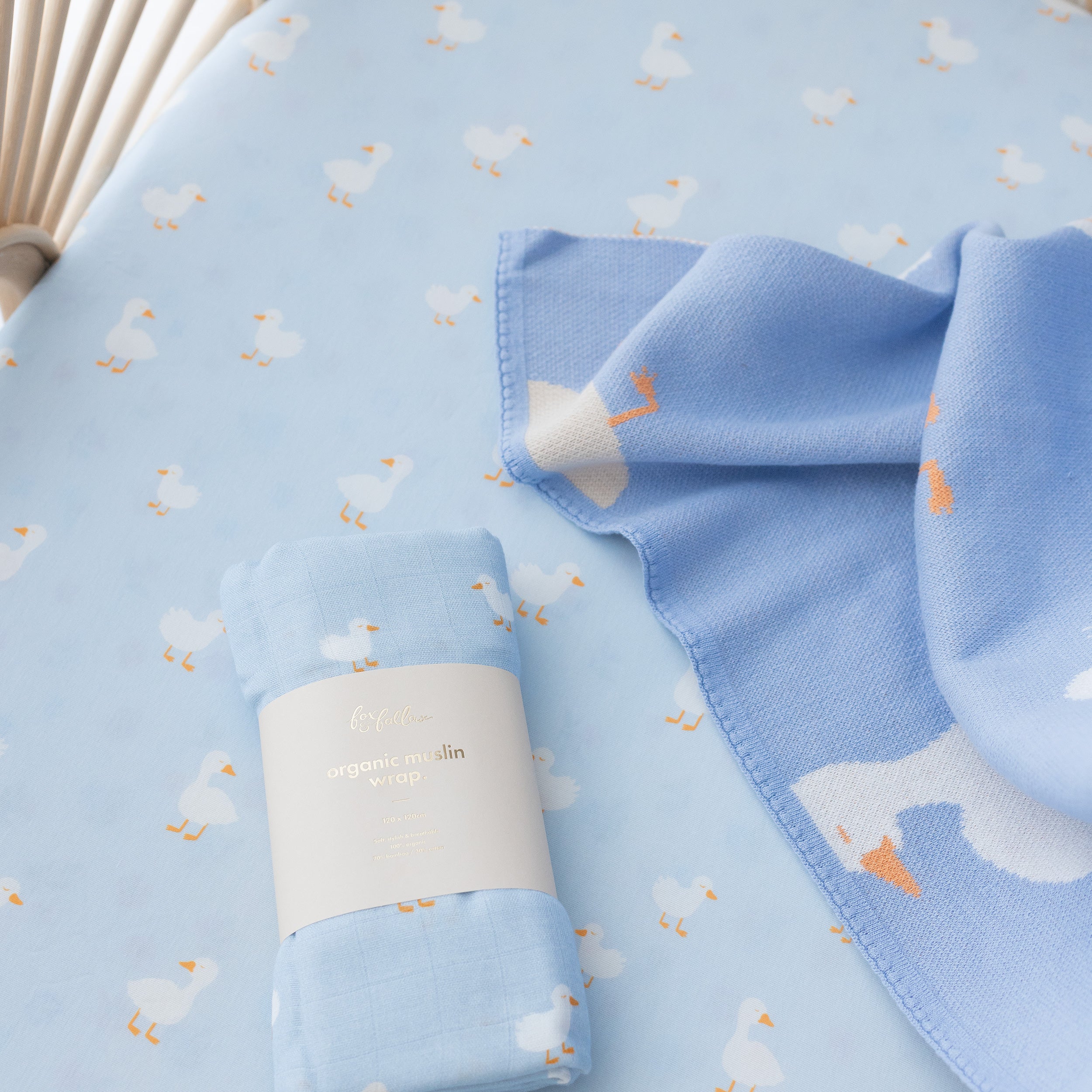 Blue Ducks Blanket - SOLD OUT