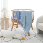 Blue Ducks Muslin Wrap Swaddle